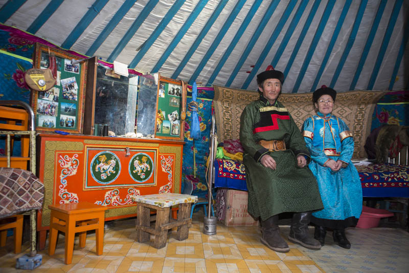 mongolia traditional dwelling ger 